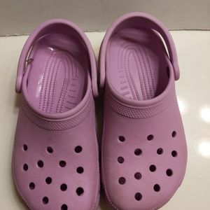 Crocs Pastel Lavender Men's 9, Women's 7
